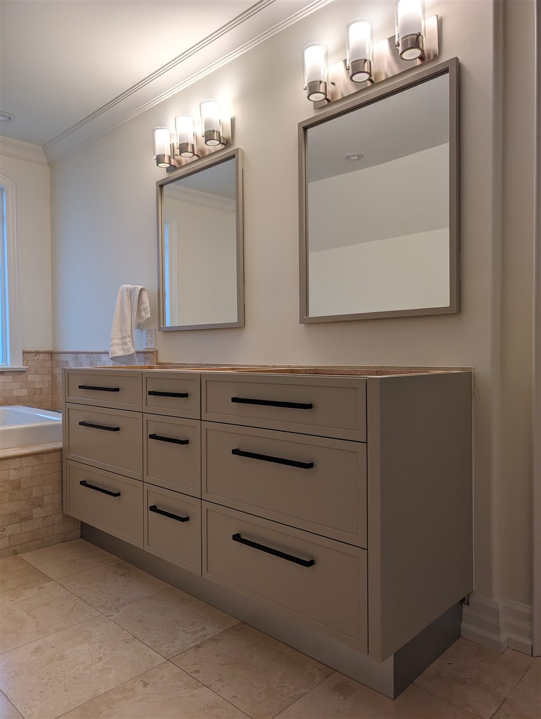 Custom bathroom vanity